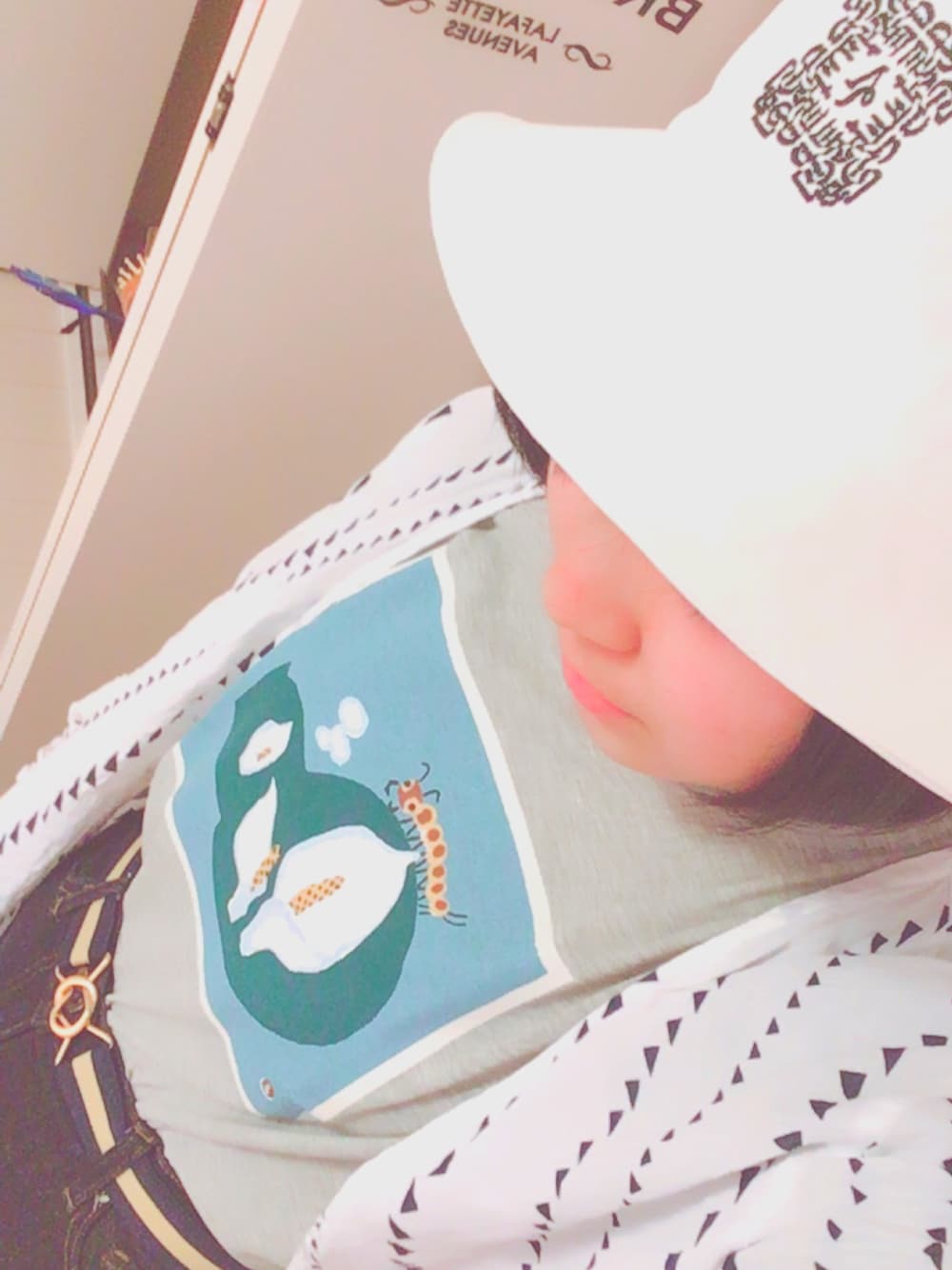 「春、おでかけ、東京、おきにいりアイテム、原宿」｜「GUのアイテム（ハット、ホワイト系）」を使った、わーさん（レディース・165cm）の春コーディネートの1枚目の写真