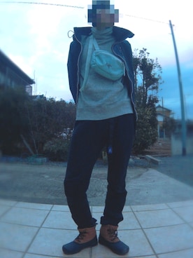 あささん（メンズ・170cm）の冬コーディネート