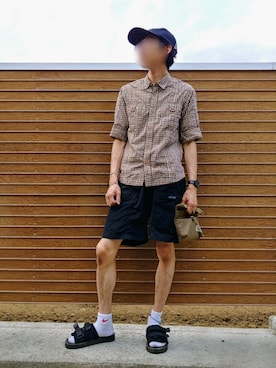 「FELCO（フェルコ）のアイテム」を使った、あささん（メンズ・170cm）の夏コーディネート
