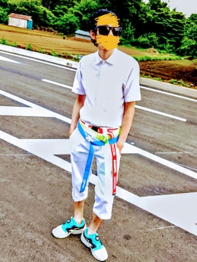 「VONZIPPER（ボンジッパー）のアイテム」を使った、あささん（メンズ・170cm）の夏コーディネート