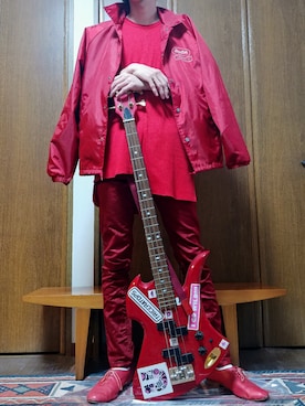 「BRIXTON（ブリクストン）のアイテム（ジャケット/アウター）」を使った、あささん（メンズ・170cm）の夏コーディネート