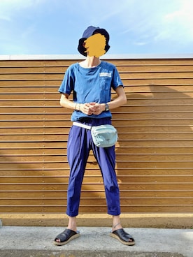あささん（メンズ・170cm）の夏コーディネート