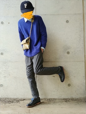 「FELCO（フェルコ）のアイテム」を使った、あささん（メンズ・170cm）の春コーディネート