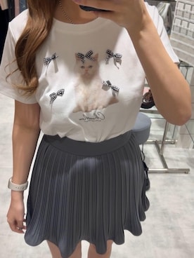 「ブルべ夏」｜華鈴さん（レディース・157cm）の春コーディネート