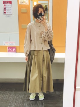 alphaさん（レディース・163cm）の春コーディネート