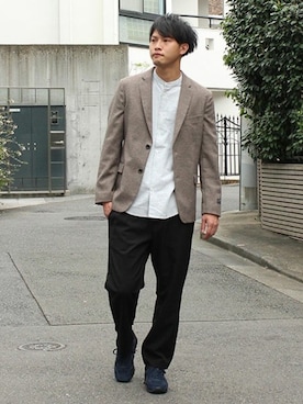 高田さん(メンズ・182cm)の秋コーディネート