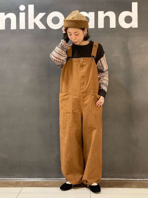 タゾエ Niko And のサロペット オーバーオールを使ったコーディネート Wear