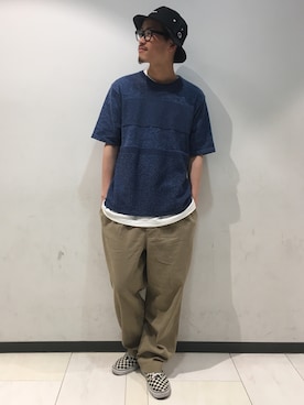 石金弘也さん（メンズ・176cm）の春コーディネート