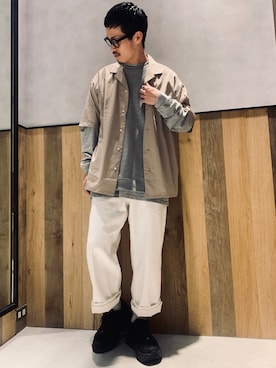 石金弘也さんのコーディネート