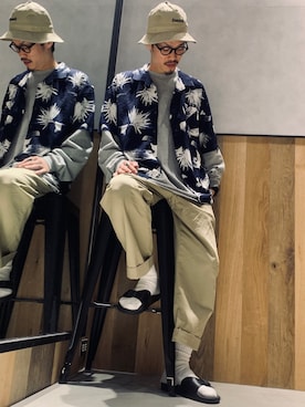 石金弘也さんのコーディネート