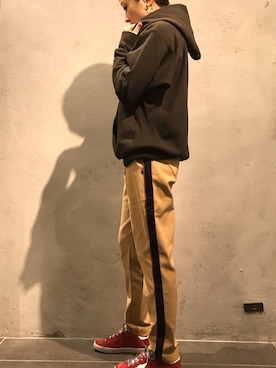 「SCOTCH & SODA（スコッチ アンド ソーダ）のアイテム（パンツ）」を使った、naoco37さん（レディース・155cm）の夏コーディネート
