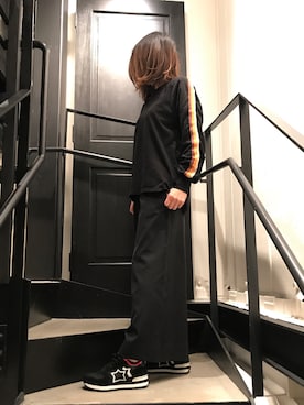 「SCOTCH & SODA（スコッチ アンド ソーダ）のアイテム（Tシャツ/カットソー）」を使った、naoco37さん（レディース・155cm）の秋コーディネート
