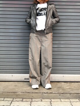 「DOMA（ドマ）のアイテム」を使った、naoco37さん（レディース・155cm）の春コーディネート