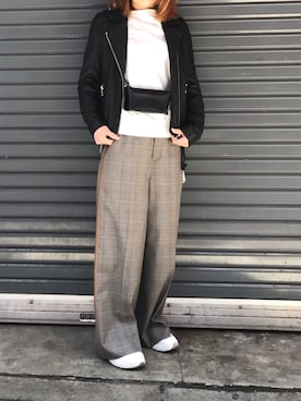 「DOMA（ドマ）のアイテム」を使った、naoco37さん（レディース・155cm）の春コーディネート