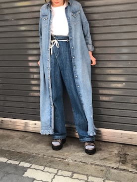 「B'2nd（ビーセカンド）のアイテム（ワンピース/ドレス）」を使った、naoco37さん（レディース・155cm）の春コーディネート