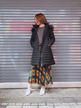 「SCOTCH&SODA（スコッチアンドソーダ）のアイテム」を使った、naoco37さん（レディース・155cm）の秋コーディネート