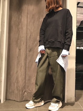 「VINTI ANDREWS（ヴィンティアンドリュース）のアイテム」を使った、naoco37さん（レディース・155cm）の春コーディネート