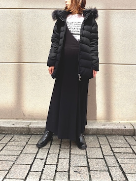 「TATRAS」｜「アイテム（ワンピース/ドレス）」を使った、naoco37さん（レディース・155cm）の秋コーディネート