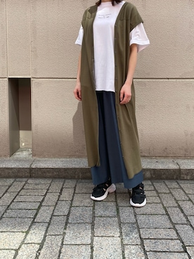 「B'2nd（ビーセカンド）のアイテム（ワンピース/ドレス）」を使った、naoco37さん（レディース・155cm）の春コーディネート