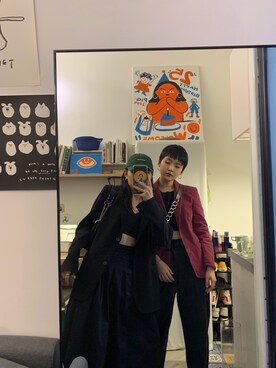 旅越さんのコーディネート