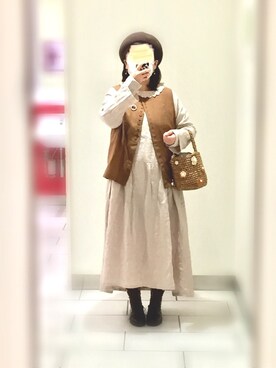 puni8276さん（レディース・153cm）の秋コーディネート