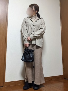 さやかさん（レディース・154cm）の冬コーディネート