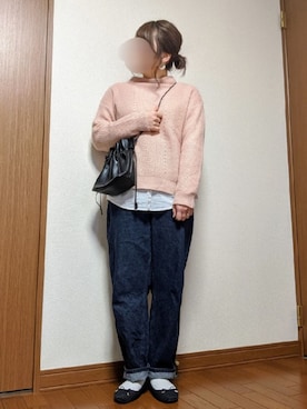 さやかさん（レディース・154cm）の冬コーディネート