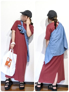 さやかさん（レディース・154cm）の夏コーディネート