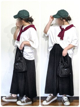 さやかさん(レディース・154cm)の秋コーディネート