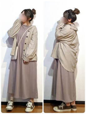 さやかさん（レディース・154cm）の秋コーディネート