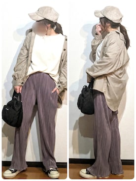 さやかさん（レディース・154cm）の秋コーディネート