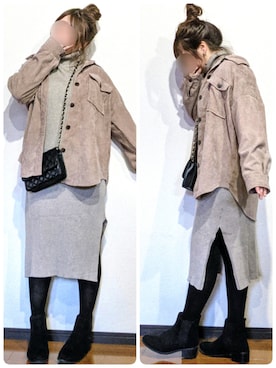 さやかさん(レディース・154cm)の秋コーディネート