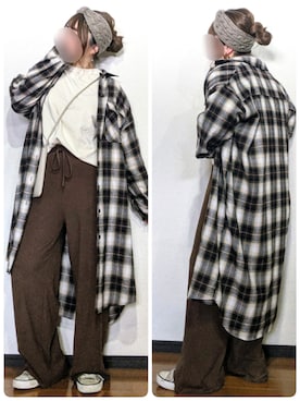 さやかさん（レディース・153cm）の冬コーディネート