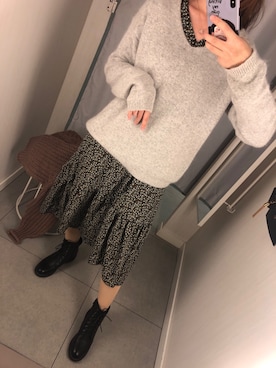 「日系极简」｜「アイテム（アクセサリー）」を使った、Sherinxxxさん（レディース・163cm）の秋コーディネート