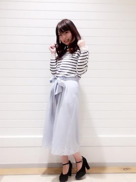 「スカーチョ」｜FabulousAngelaさん（レディース・160cm）の冬コーディネート