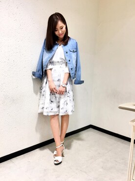 「skirt」｜「アイテム（その他アウター）」を使った、FabulousAngelaさん（レディース・162cm）の春コーディネート