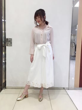 「スカーチョ」｜FabulousAngelaさん（レディース・156cm）の春コーディネート
