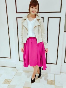 「cancam」｜FabulousAngelaさん（レディース・155cm）の春コーディネート