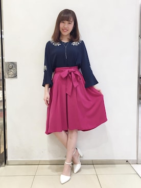 「Fabulous Angela（ファビュラスアンジェラ）のアイテム」を使った、FabulousAngelaさん（レディース・160cm）の春コーディネート