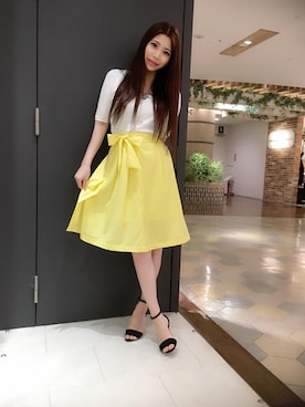 「Fabulous Angela（ファビュラスアンジェラ）のアイテム」を使った、FabulousAngelaさん（レディース・160cm）の春コーディネート