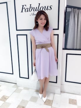 「Fabulous Angela（ファビュラスアンジェラ）のアイテム」を使った、FabulousAngelaさん（レディース・160cm）の春コーディネート
