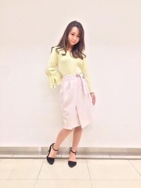 「Fabulous Angela（ファビュラスアンジェラ）のアイテム」を使った、FabulousAngelaさん（レディース・160cm）の春コーディネート