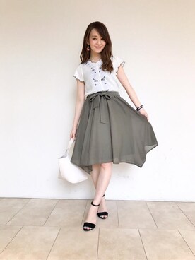 「Fabulous Angela（ファビュラスアンジェラ）のアイテム」を使った、FabulousAngelaさん（レディース・160cm）の夏コーディネート