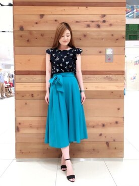 「Fabulous Angela（ファビュラスアンジェラ）のアイテム」を使った、FabulousAngelaさん（レディース・158cm）の夏コーディネート