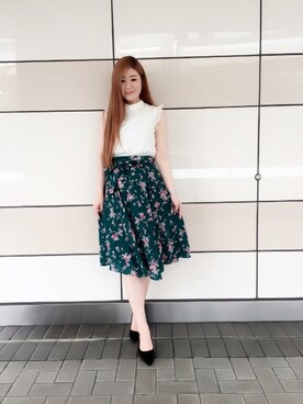 「Fabulous Angela（ファビュラスアンジェラ）のアイテム」を使った、FabulousAngelaさん（レディース・158cm）の夏コーディネート