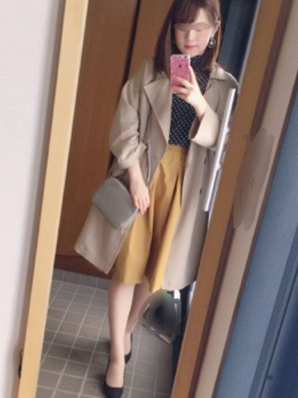 宮崎あおいCM着用ドロップショルダーニュアンスコートを使った人気