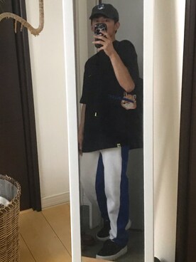 「ADER error」｜「アイテム（帽子）」を使った、R$xxakxさん（メンズ・169cm）の夏コーディネート