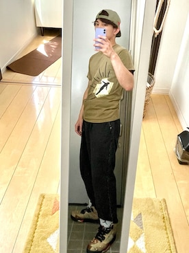 「doublet（ダブレット）のアイテム（デニムパンツ）」を使った、R$xxakxさん（メンズ・169cm）の夏コーディネート