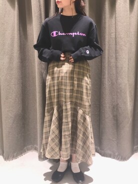 にわちゃんさん(レディース・153cm)の冬コーディネート