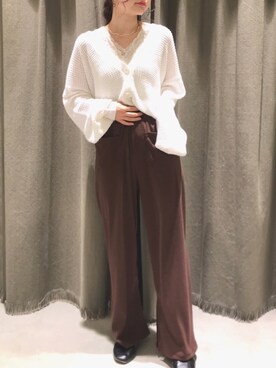 にわちゃんさん（レディース・153cm）の冬コーディネート